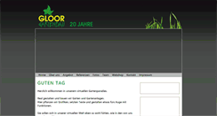 Desktop Screenshot of gloor-gartenbau.ch